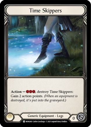 Time Skippers (MON240) - Monarch 1st Edition Cold Foil