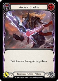 Arcanic Crackle (Red) Rainbow Foil Unlim
