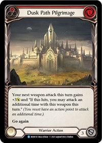 Dusk Path Pilgrimage (Red) Rainbow Foil Unlim