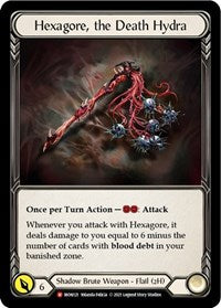 Hexagore, the Death Hydra Rainbow Foil Unlim
