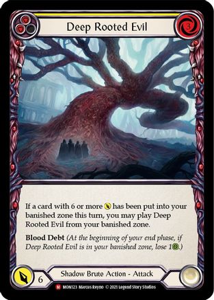 Deep Rooted Evil (MON123) - Monarch 1st Edition