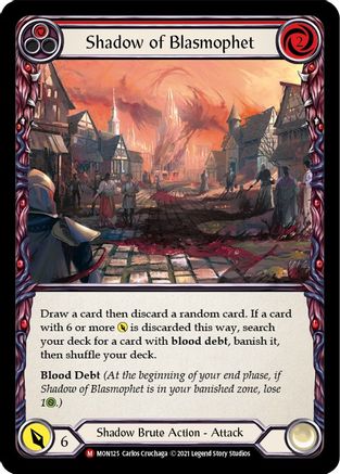 Shadow of Blasmophet (MON125) - Monarch 1st Edition