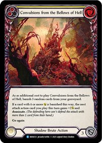 Convulsions from the Bellows of Hell (Yellow) Rainbow Foil Unlim