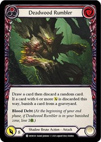 Deadwood Rumbler (Red) Rainbow Foil Unlim