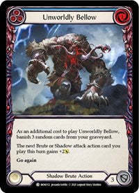 Unworldly Bellow (Blue) 1st Ed