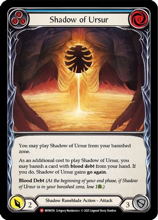 Shadow of Ursur (MON156) - Monarch Unlimited Edition