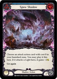 Spew Shadow (Blue) Rainbow Foil Unlim
