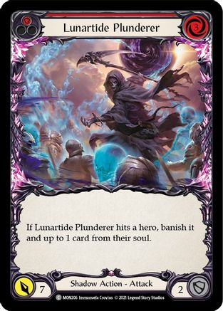 Lunartide Plunderer (Red) (MON206) - Monarch Unlimited Edition
