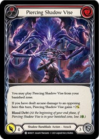 Piercing Shadow Vise (Red) Rainbow Foil Unlim