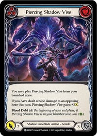 Piercing Shadow Vise (Blue) Rainbow Foil Unlim