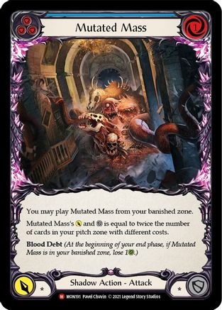 Mutated Mass (MON191) - Monarch Unlimited Edition Rainbow Foil