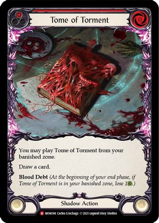 Tome of Torment (MON194) - Monarch 1st Edition