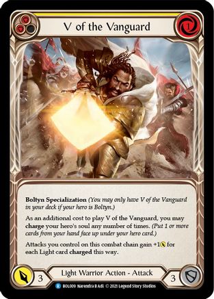 V of the Vanguard (BOL009) - Blitz Deck: Monarch - Boltyn