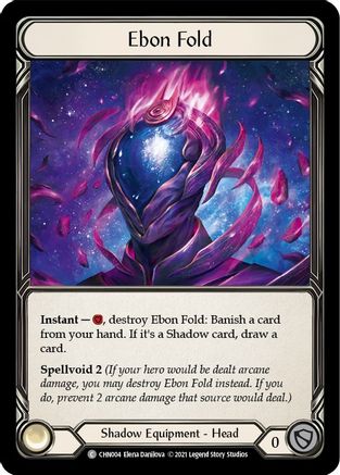 Ebon Fold (CHN004) - Blitz Deck: Monarch - Chane