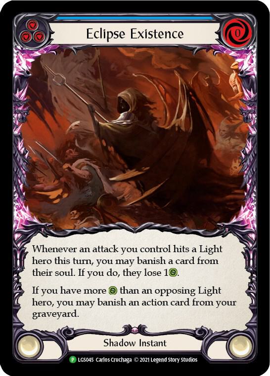 Eclipse Existence Cold Foil Promo