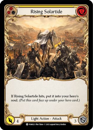 Rising Solartide (Yellow) (PSM023) - Blitz Deck: Monarch - Prism