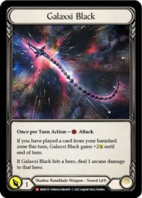 Galaxxi Black (Alternate Art) Cold Foil 1st Ed