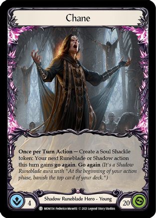 Chane // Chane, Bound by Shadow (MON154) - Monarch Unlimited Edition
