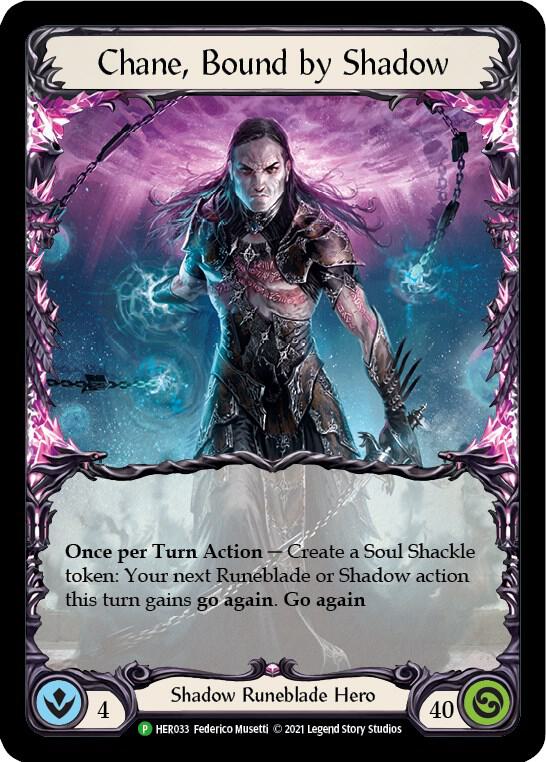 Chane, Bound by Shadow Cold Foil Promo
