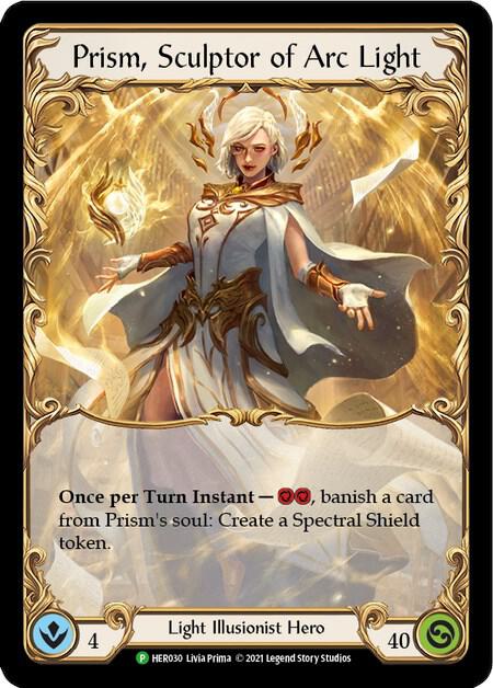 Prism, Sculptor of Arc Light Cold Foil Promo