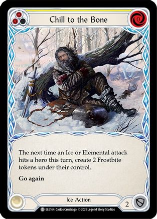 Chill to the Bone (Yellow) (ELE164) - Tales of Aria 1st Edition