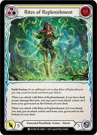 Rites of Replenishment (Yellow) Rainbow Foil 1st Ed