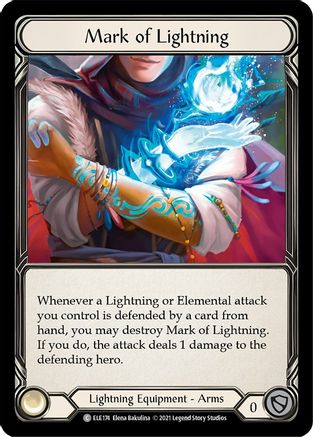 Mark of Lightning (ELE174) - Tales of Aria Unlimited Edition Rainbow Foil