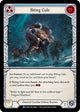 Biting Gale (Blue) (ELE009)  Unlimited Edition Rainbow Foil
