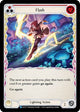 Flash (Red) (ELE177)  1st Edition Rainbow Foil