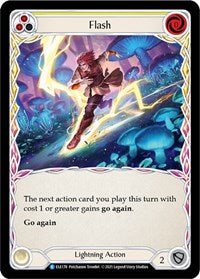 Flash (Yellow) Rainbow Foil 1st Ed