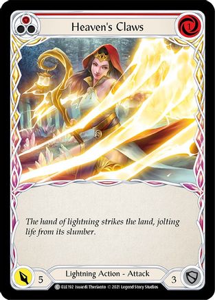 Heaven's Claws (Red) (ELE192) - Tales of Aria 1st Edition