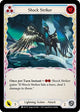 Shock Striker (Blue) (ELE197)  1st Edition Rainbow Foil