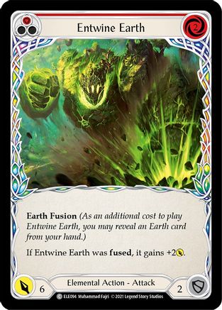 Entwine Earth (Red) (ELE094) - Tales of Aria 1st Edition