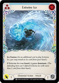 Entwine Ice (Blue) Rainbow Foil 1st Ed