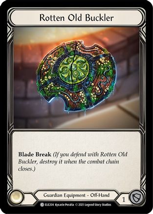 Rotten Old Buckler (ELE204) - Tales of Aria Unlimited Edition