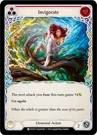 Invigorate (Red) Rainbow Foil 1st Ed