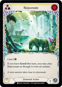 Rejuvenate (Yellow) Rainbow Foil 1st Ed