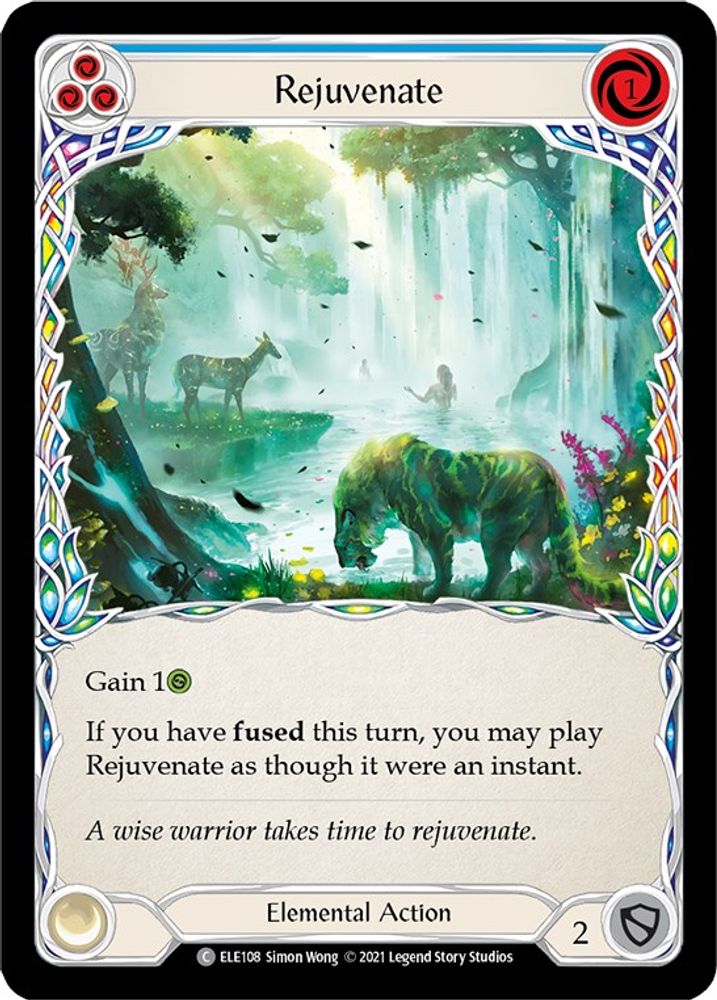 Rejuvenate (Blue) (ELE108)  1st Edition