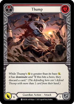 Thump (Red) (ELE209) - Tales of Aria Unlimited Edition