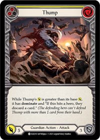 Thump (Yellow) Rainbow Foil 1st Ed