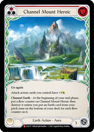 Channel Mount Heroic (ELE117) - Tales of Aria 1st Edition