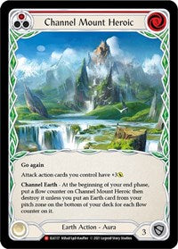 Channel Mount Heroic Rainbow Foil 1st Ed