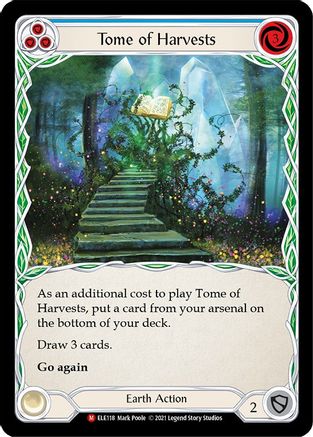 Tome of Harvests (ELE118) - Tales of Aria 1st Edition Rainbow Foil