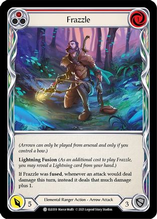 Frazzle (Red) (ELE059) - Tales of Aria 1st Edition