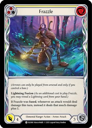 Frazzle (Yellow) (ELE060) - Tales of Aria 1st Edition