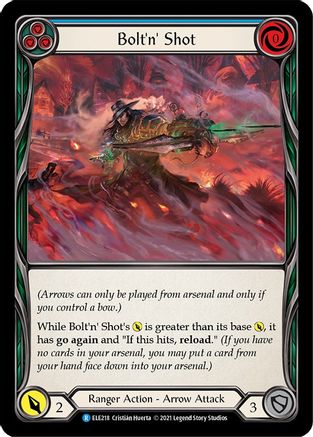 Bolt'n' Shot (Blue) (ELE218) - Tales of Aria 1st Edition
