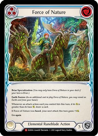 Force of Nature (ELE066) - Tales of Aria 1st Edition