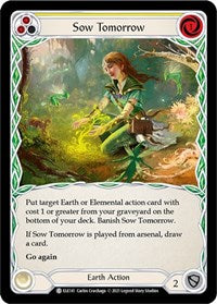 Sow Tomorrow (Yellow) Rainbow Foil 1st Ed
