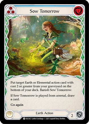 Sow Tomorrow (Blue) (ELE142) - Tales of Aria Unlimited Edition