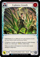 Explosive Growth (Red) (ELE067)  Unlimited Edition Rainbow Foil